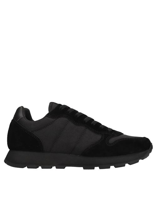 Sneakers in pelle tessuto ed ecopelle SUN68 | Z45101NERO-GRIGIO SCURO